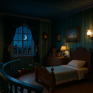 Peter Pan nursery queue and Pandora queue collage